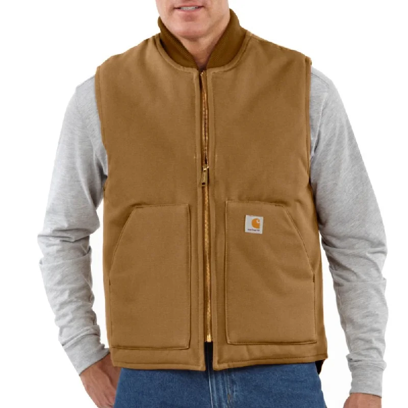 Carhartt Mens Duck Work Vest - V01BRN