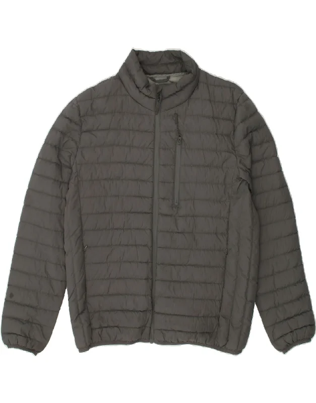 ESPRIT Mens Padded Jacket UK 42 XL Grey Polyester