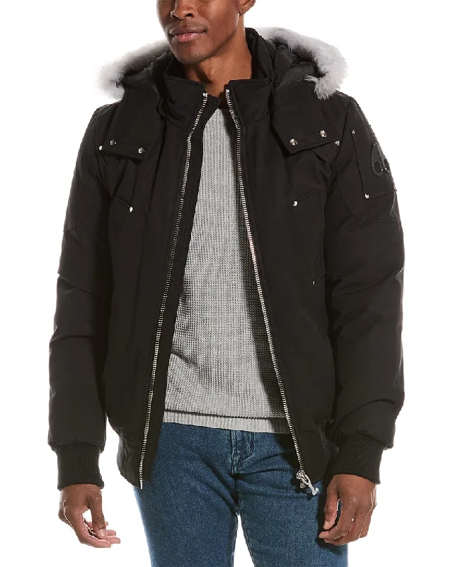 Moose Knuckles Ballistic Down Bomber Jacket