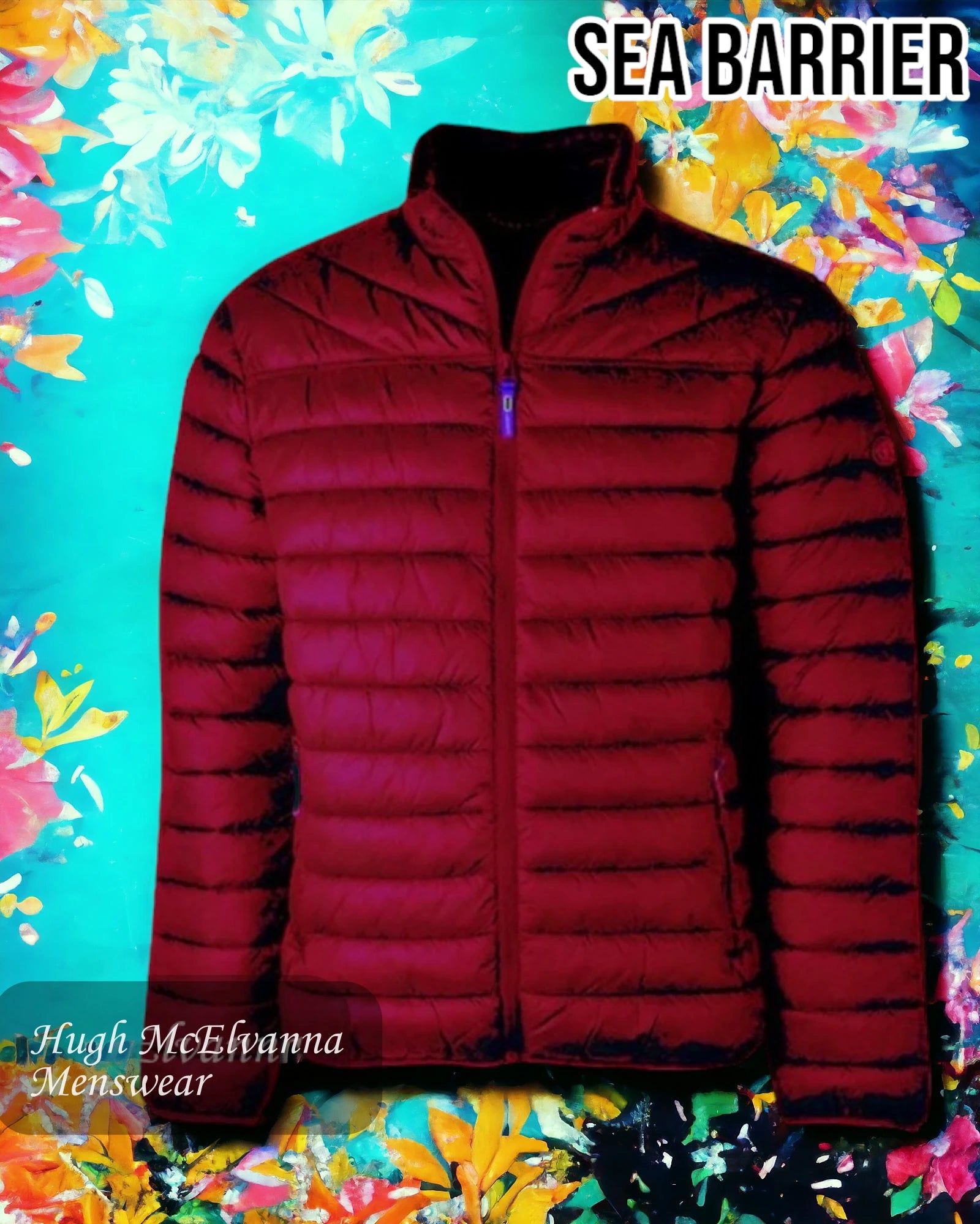 Sea Barrier Red AUGUSTO PUFFA Jacket