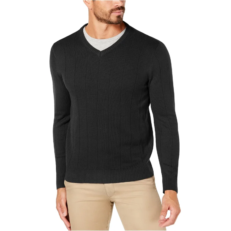 Club Room Mens Textured Pullover Sweater