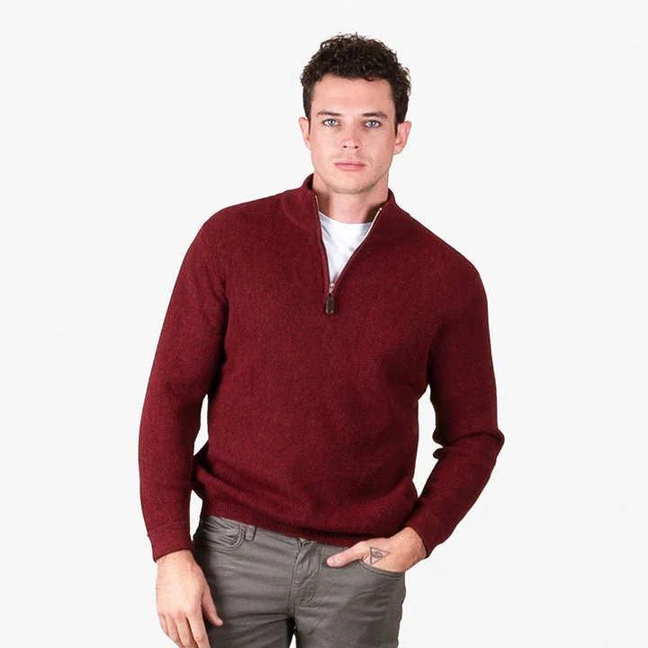 Alta Alpaca 1/4 Zip Alpaca Sweater PS862