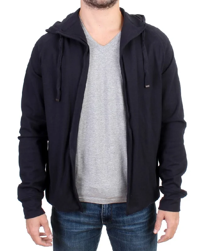 Costume National  hooded cotton Men's sweater