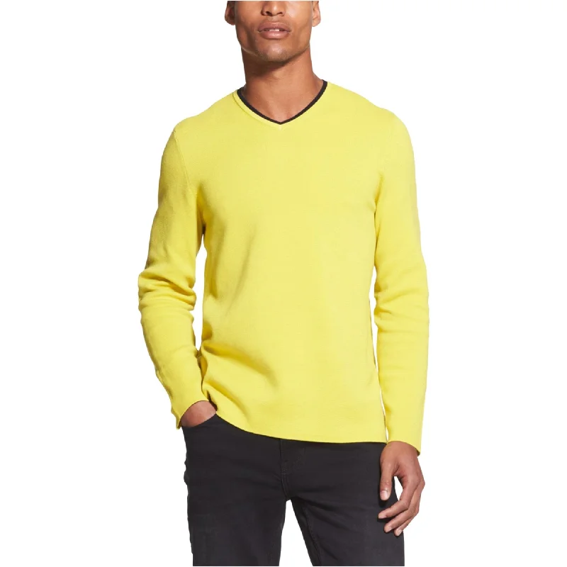 Dkny Mens V-Neck Pullover Sweater