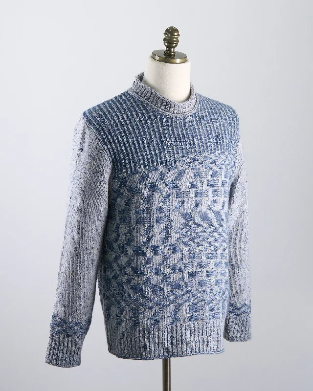 Wool Cashmere Claíochaí Crewneck Sweater