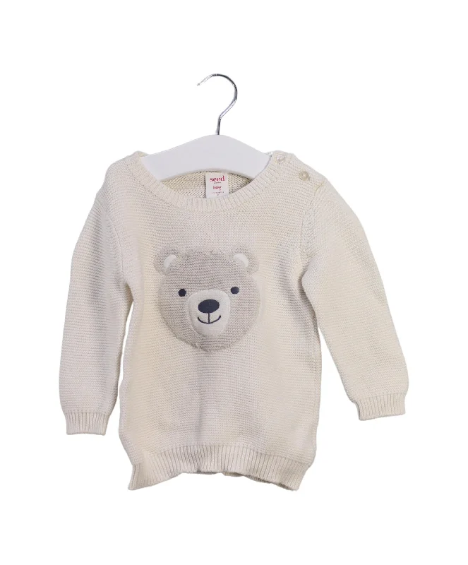 Seed Knit Sweater 6-12M