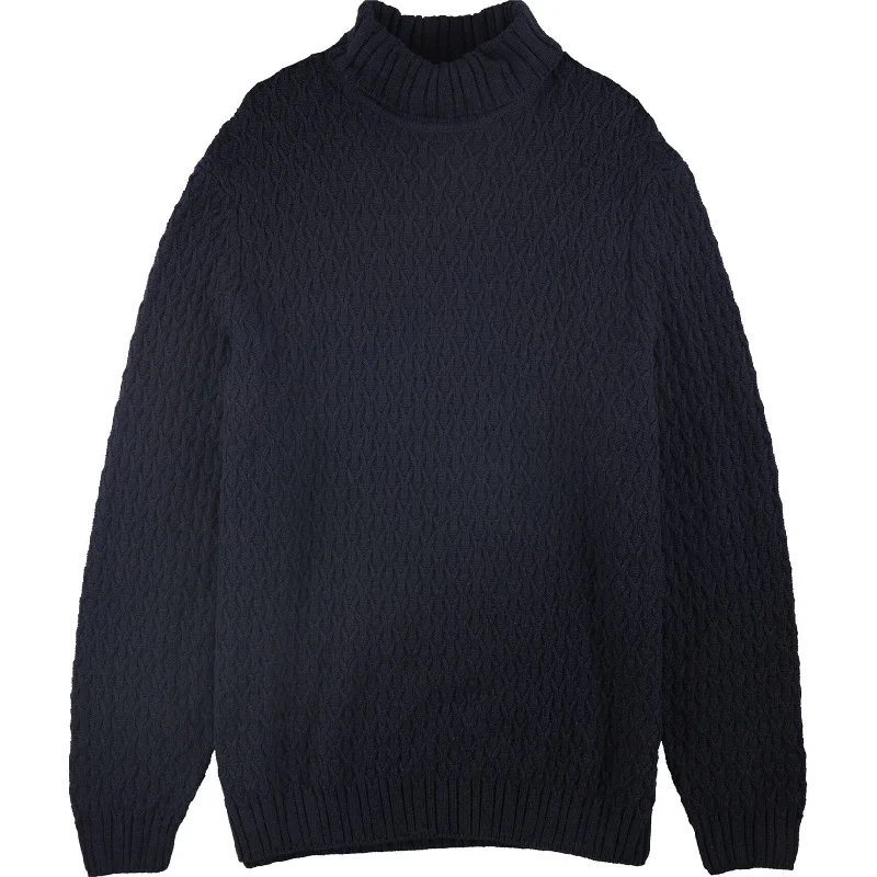 Tasso Elba Mens Chunky Pullover Sweater