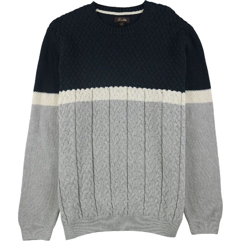 Tasso Elba Mens Orli Cable Knit Sweater