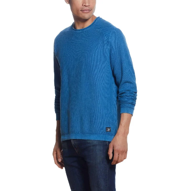 Weatherproof Vintage Mens Solid Knit Pullover Sweater